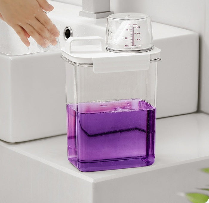 計量キャップ付き 洗剤詰め替えボトル｜1100・1800・2300ml 商品写真・使用例