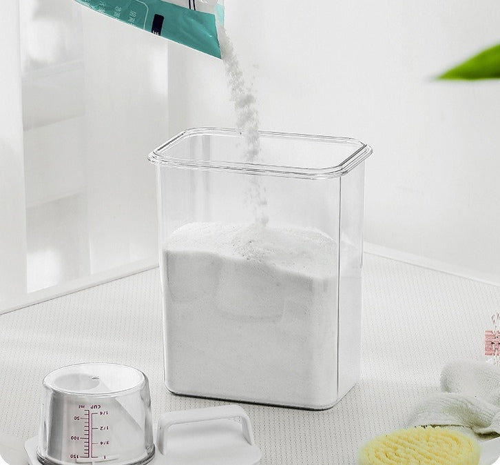 計量キャップ付き 洗剤詰め替えボトル｜1100・1800・2300ml 商品写真・使用例