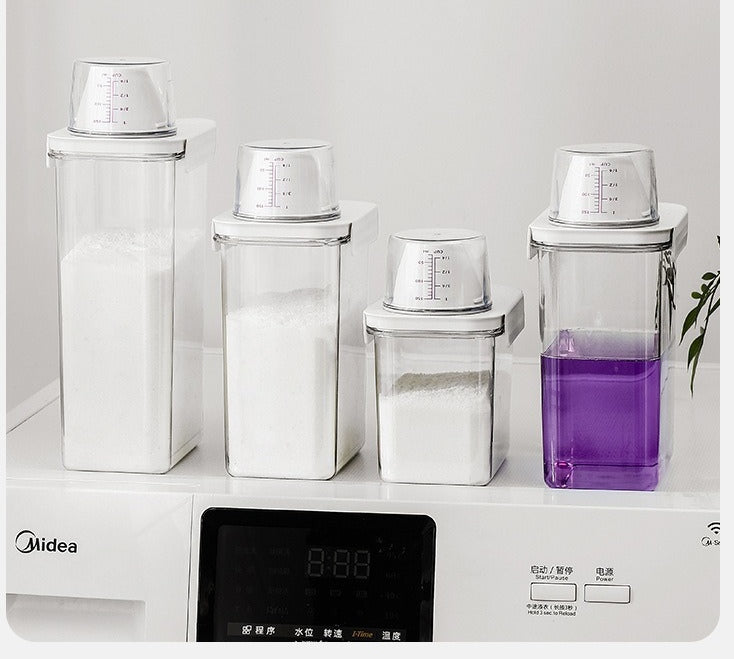 計量キャップ付き 洗剤詰め替えボトル｜1100・1800・2300ml 商品写真・使用例