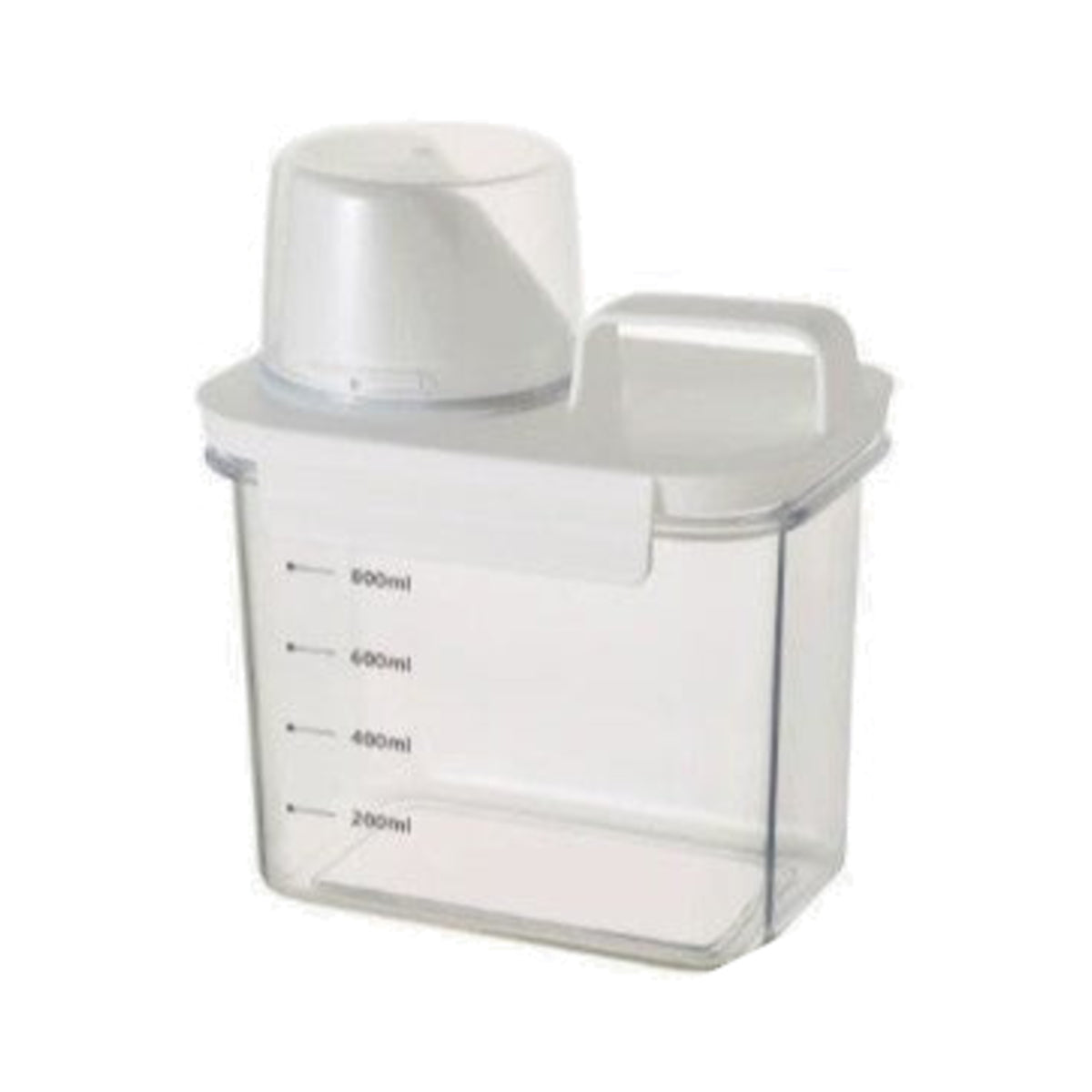 計量キャップ付き 洗剤詰め替えボトル｜1100・1800・2300ml 1100ml・容器目盛り付き 白背景