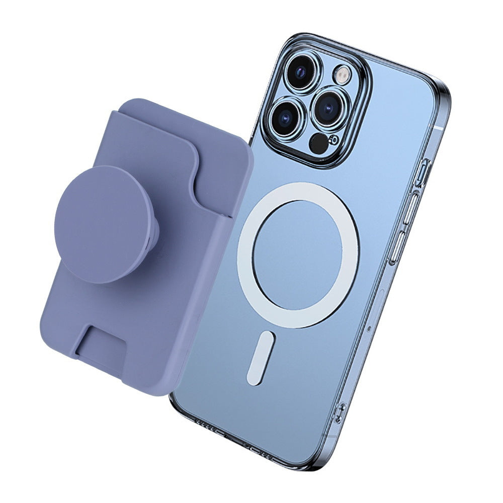 スマホ用 グリップ付きカードケース｜マグネット式・粘着式 商品写真・使用例