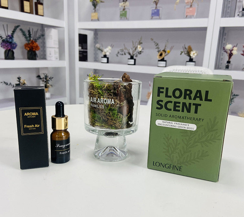 モスグラス アロマディフューザー｜オイル10ml付き 商品写真・使用例