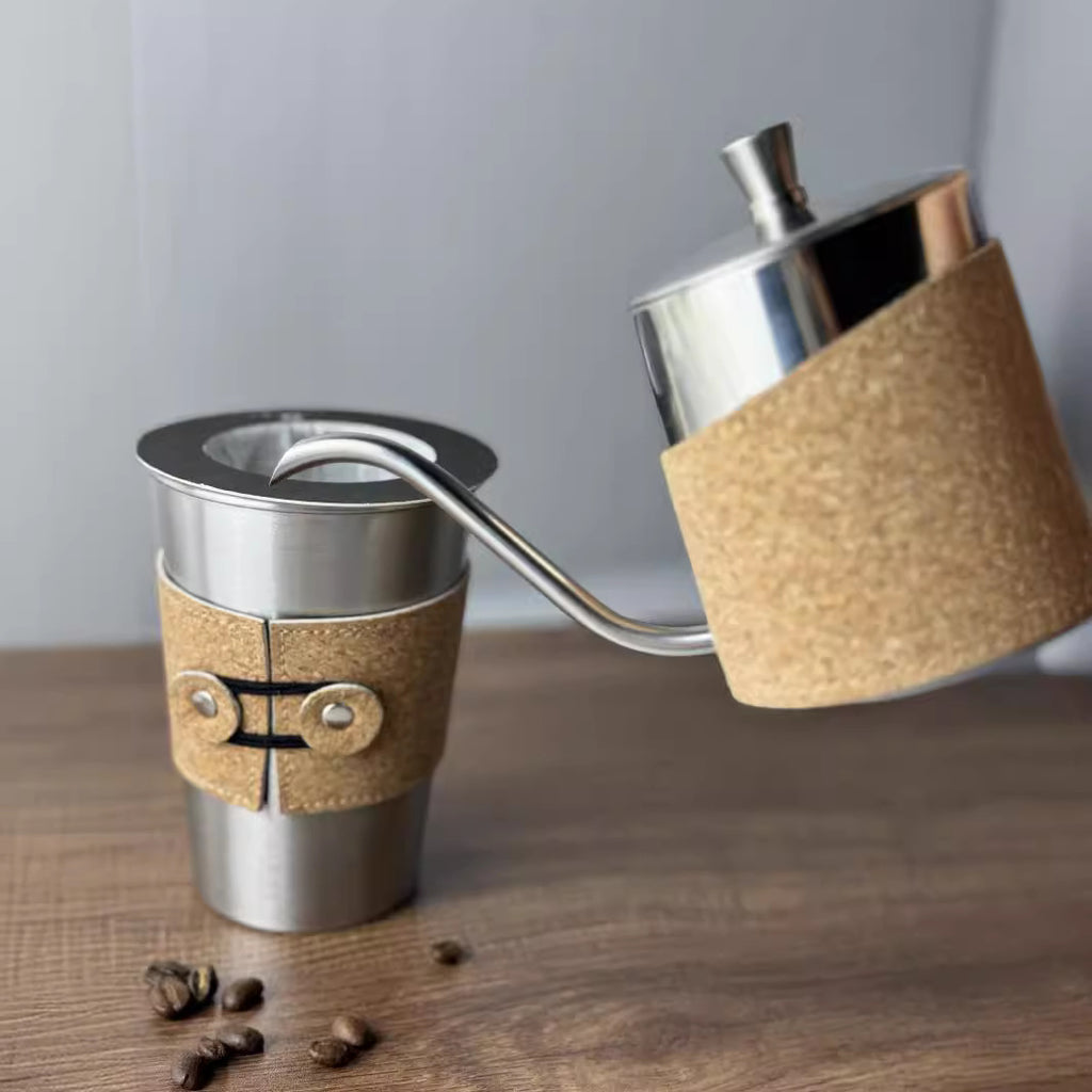 コルク調 コーヒー道具シリーズ｜単品・4〜7点セット 商品写真・使用例
