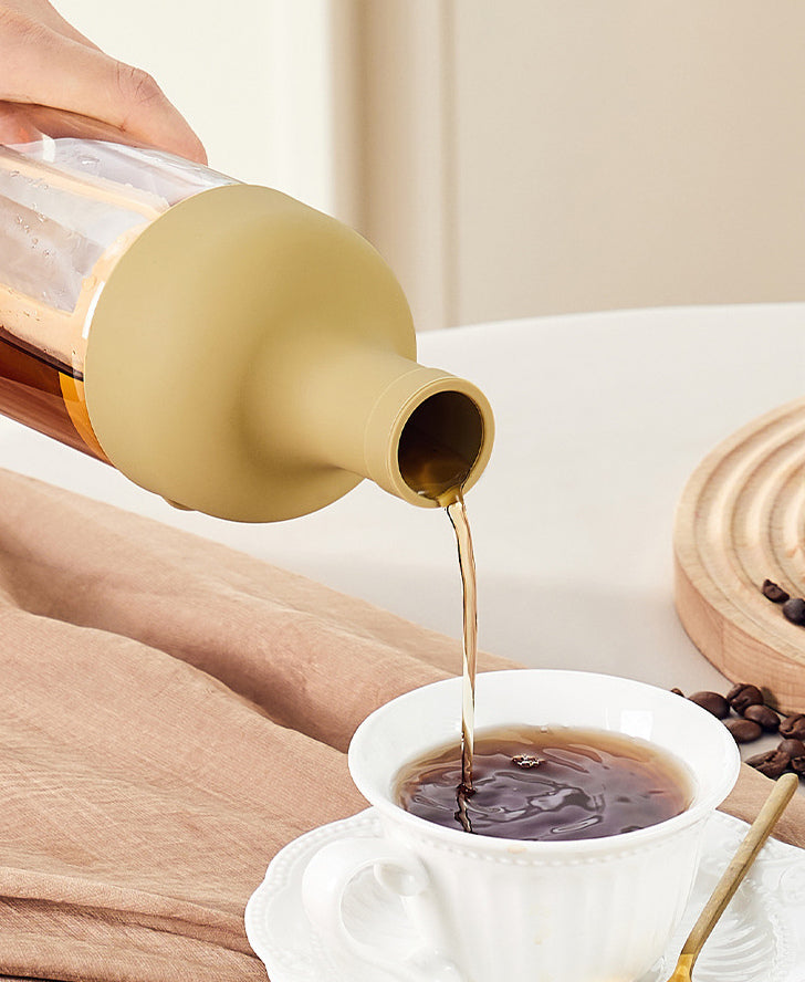 フィルター付き ガラス水出しコーヒーボトル 商品写真・使用例