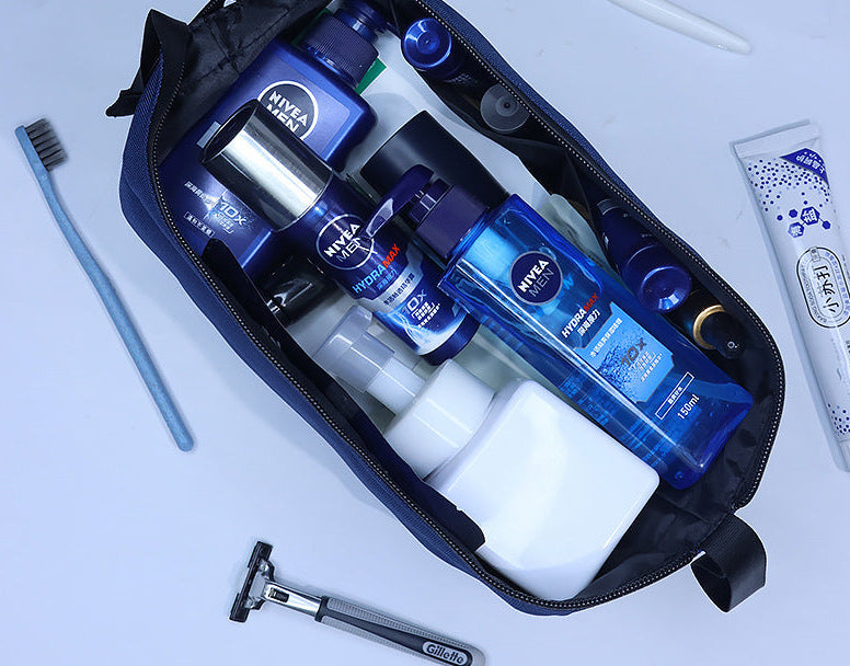 2層式 トラベル洗面ポーチ｜仕分け収納タイプ 商品写真・使用例
