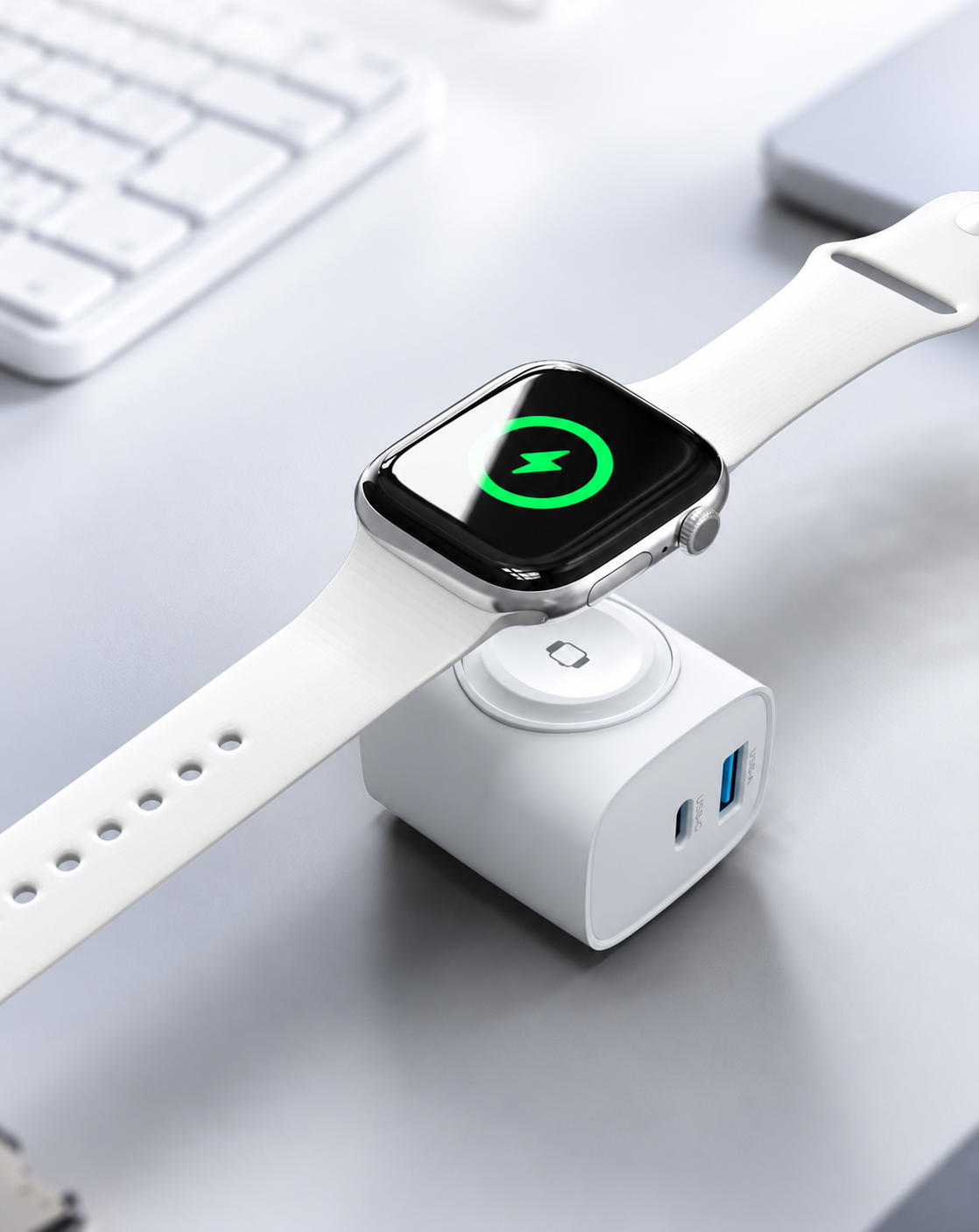 Watch磁気充電部の位置を示すイメージ